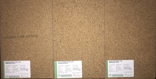 2022-09-14 Cork Flooring Labels